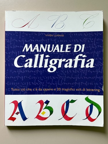 Manuale calligrafia di - manuale,