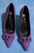 Scarpe Gold & Gold con Tacco Rivestite in Vera Pelle n.40 - Made in Italy