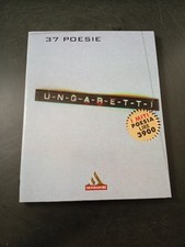 37 poesie - Ungaretti - Ed. I