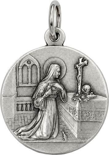 Medaglia santa rita da - medaglia,