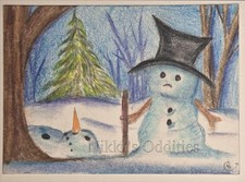 Aceo Originale Disegno Arte