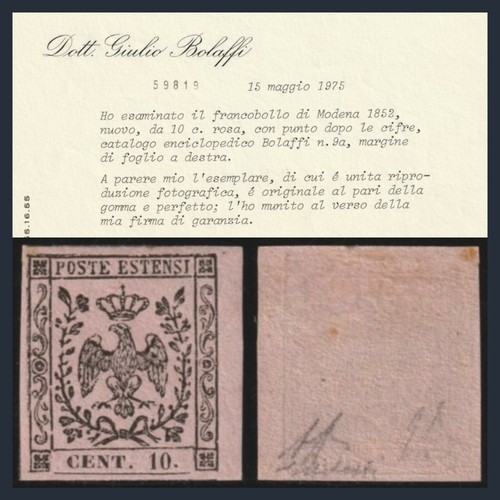 Asi 1852 modena - modena, cent.