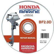 Honda Marine BF2D - fuoribordo  manuale officina