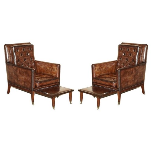 Coppia antiche poltrone - coppia,