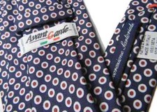 Cravatta blu seta sfoderata