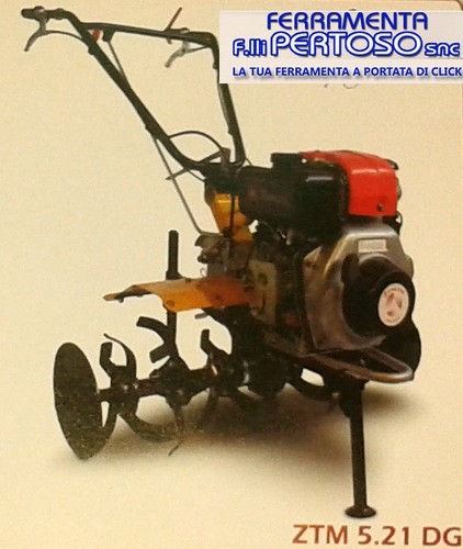Motozappa diesel modello ztm - diesel,