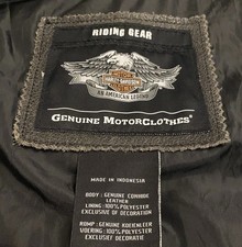 Giacca pelle harley - giacca,