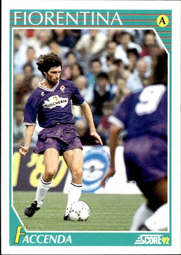 Figurina card score - card, 1992
