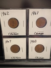 Penny canadesi 1962, 1963