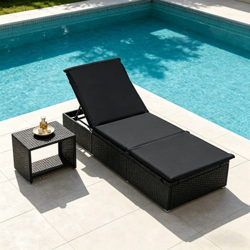 Chaise longue regolabile - , in