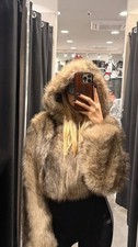 Giacca Faux Fur Effetto Orso o
