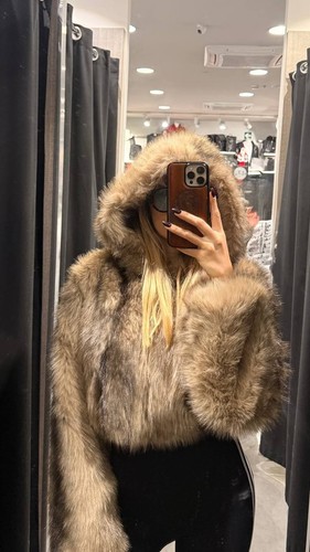 Giacca faux fur - orso, o