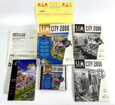 CD Sim City 2000 Mac & Power Macintosh 1994 con kit rinnovamento urbano e manuali
