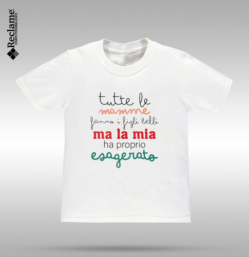 Maglietta shirt bianca bimbo - maglietta, t-shirt