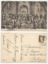 ROMA (253) - ROMA Raffaello Sanzio. Stanze. Scuola d'Atene. Vaticano- Fp/Vg 1933