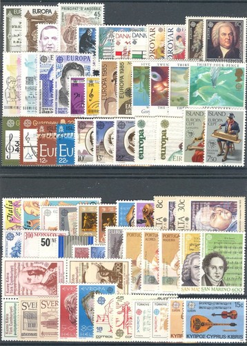 Europa cept 1985 set completo - cept,