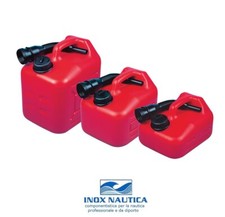 TANICA PER CARBURANTE DA 5 LT A 22 LT APPROVATA R.I.NA CON SFIATO E TRAVASATORE