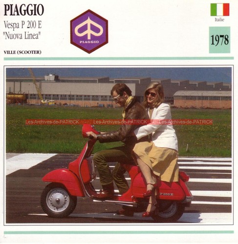 Piaggio vespa p200 nuova - p200, e