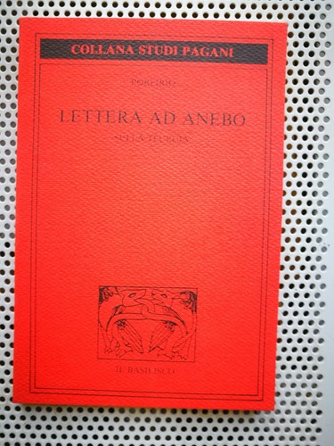 Esoterismo lettera ad anebo - -,