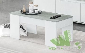 Tavolino contenitore piano - tavolino,