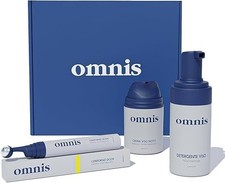 Omnis Uomo Kit Skincare: Crema Viso Notte Anti-Età + Contorno Occhi Anti-Borse