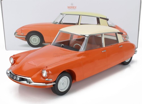 Norev citroen ds19 1957 orange - norev,