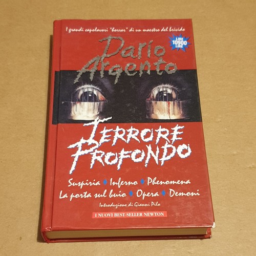 Libro dario argento - argento, terrore