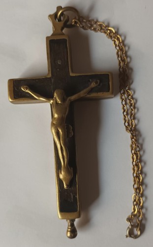 Crocefisso reliquia legno e - in,