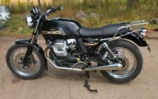 Silenziatori di scarico Moto Guzzi V7 i/iii/iii, coppia in inox e 750 Breva