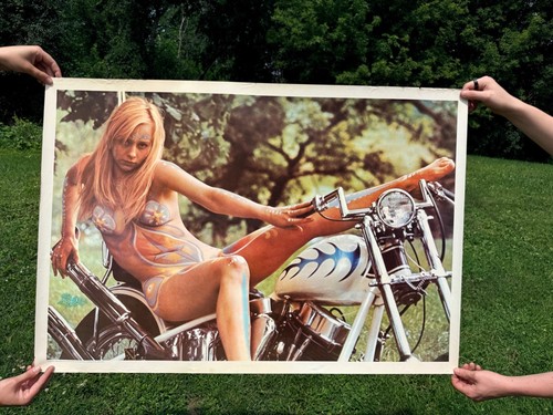 Poster vintage raro - poster, 1968