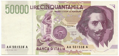 50000 lire gian - 50000,