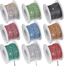 Catena strass fatta a mano fai