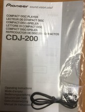 Manuale istruzioni pioneer - istruzioni, cdj