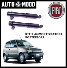KIT 2 AMMORTIZZATORI Posteriori FIAT 600 SEICENTO 0.9 1.1 BENZINA DAL 1998 2010