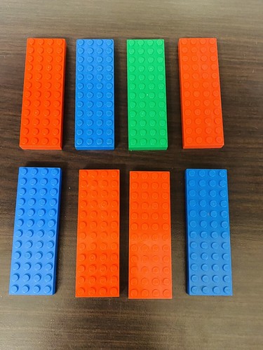 Lego 4202 piastre base - lego, rosso