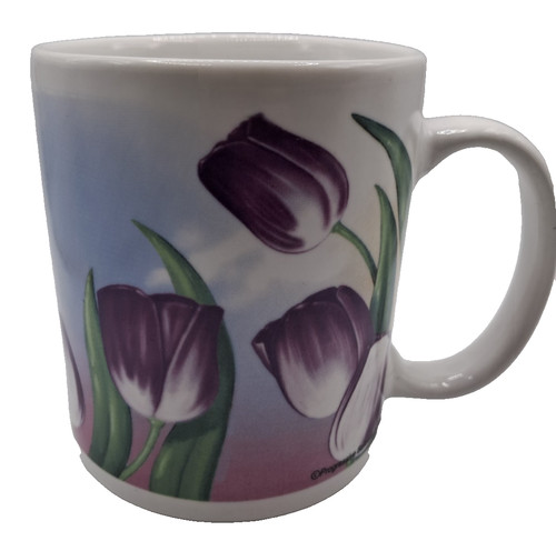 Tazza caffè vintage viola - tazza,