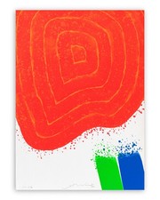 Serigrafia numerata firmata Hsiao Chin in cartella originale Selex 2009