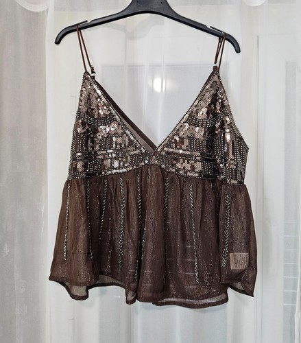 Maglia marrone donna l - da, m/l