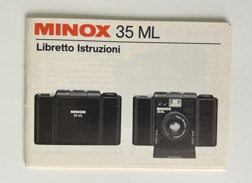 Minox manuale istruzioni - 35, ml