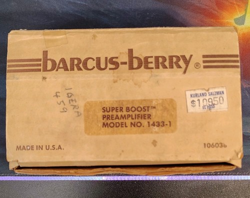 Barcus berry 1433 super - barcus-berry, 1433-1