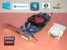 Display monitor doppio schermo 1 GB vista AMD Radeon PCIe x16 scheda grafica video VGA