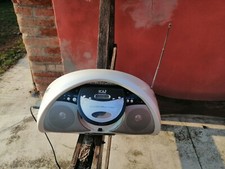 radio registratore Lettore CD Musicassette Mp3 SD cat rr 3732cd vintage space