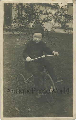 Bambina ferro triciclo - bambina,
