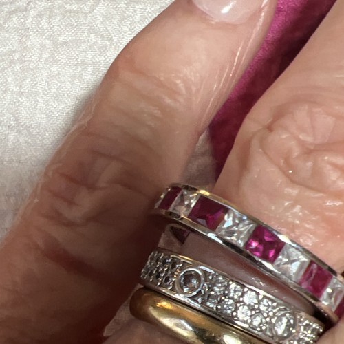 Anello fascia argento - a,