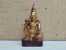 ANTICA STATUA STATUINA LEGNO