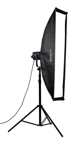 Nanlite strip softbox 140x30 - strip,