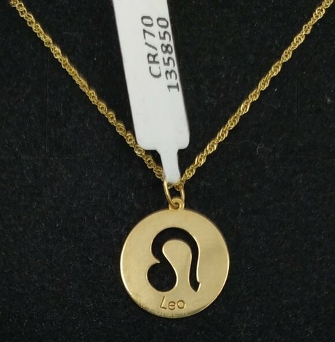 Pendente catena oro 18k - pendente,