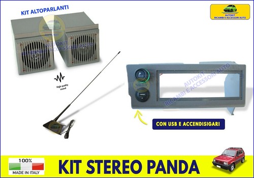 Kit casse stereo per panda - stereo,