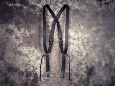 Tracolla in cuoio per doppia