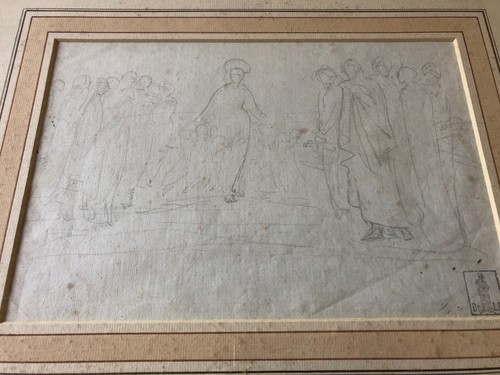 Antico disegno xix secolo - ,